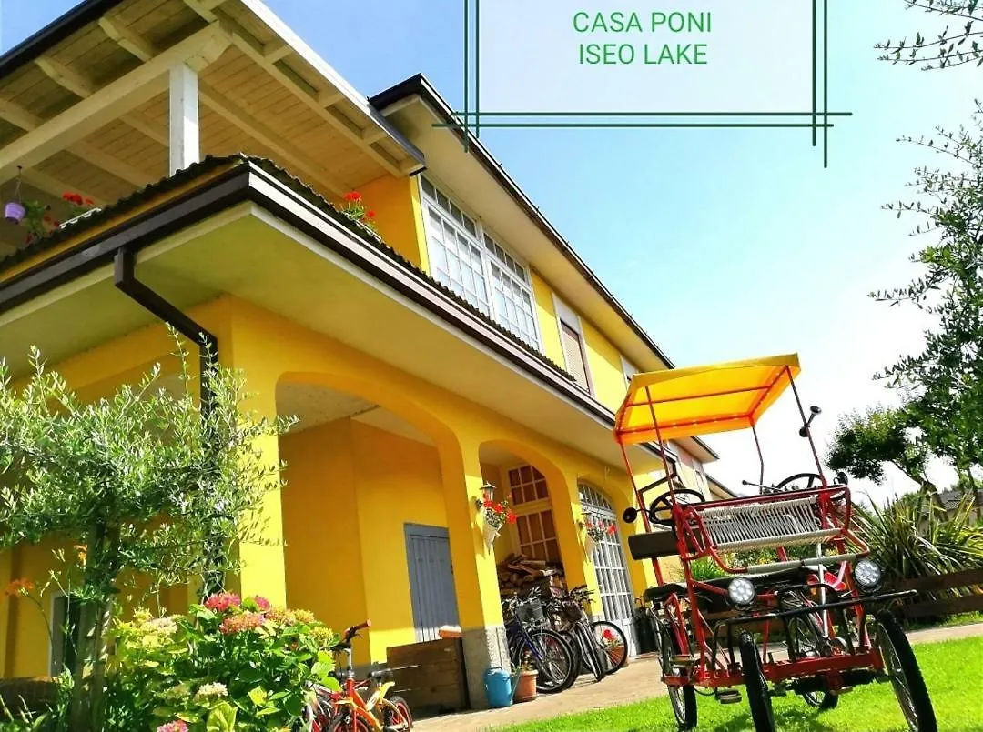 Holiday home Casa Poni Villa Pisogne Italy